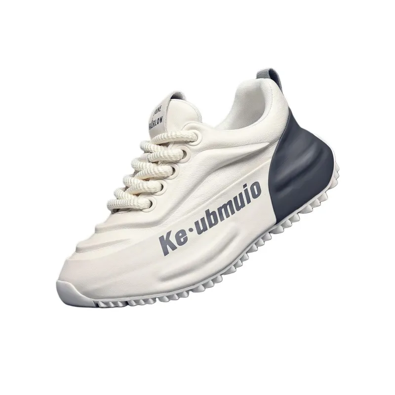 JANE HARLOW Low-Top Casual Shoes Men's White Gray-1
