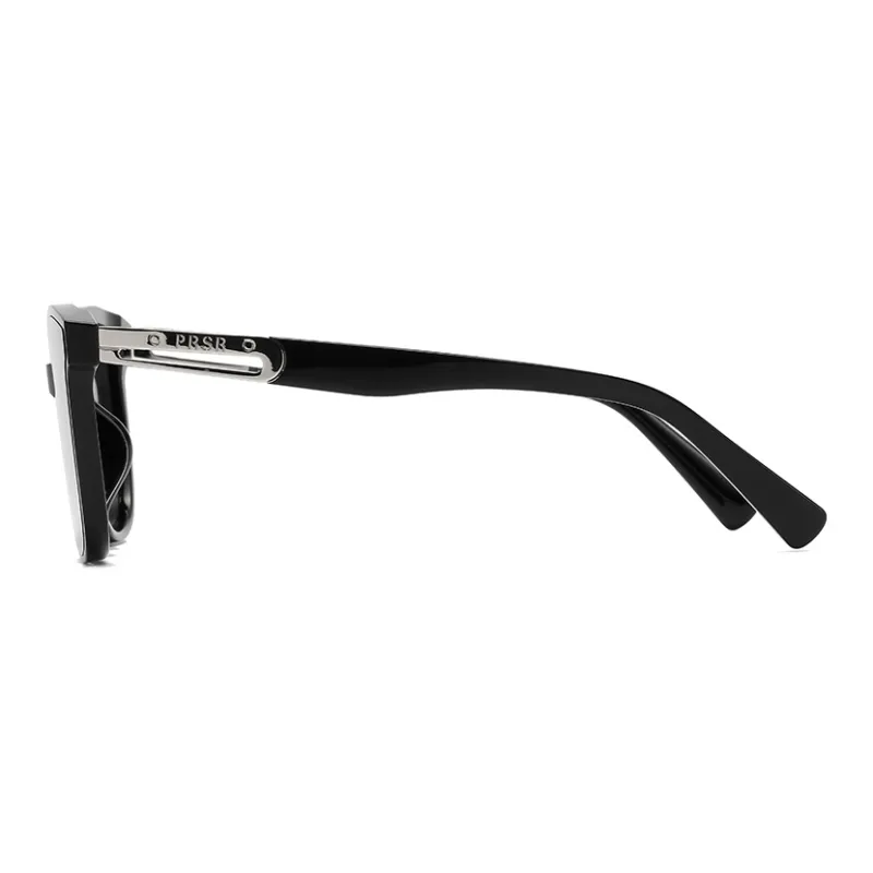 Prsr Plate And Metal Round Sunglasses Unisex-2