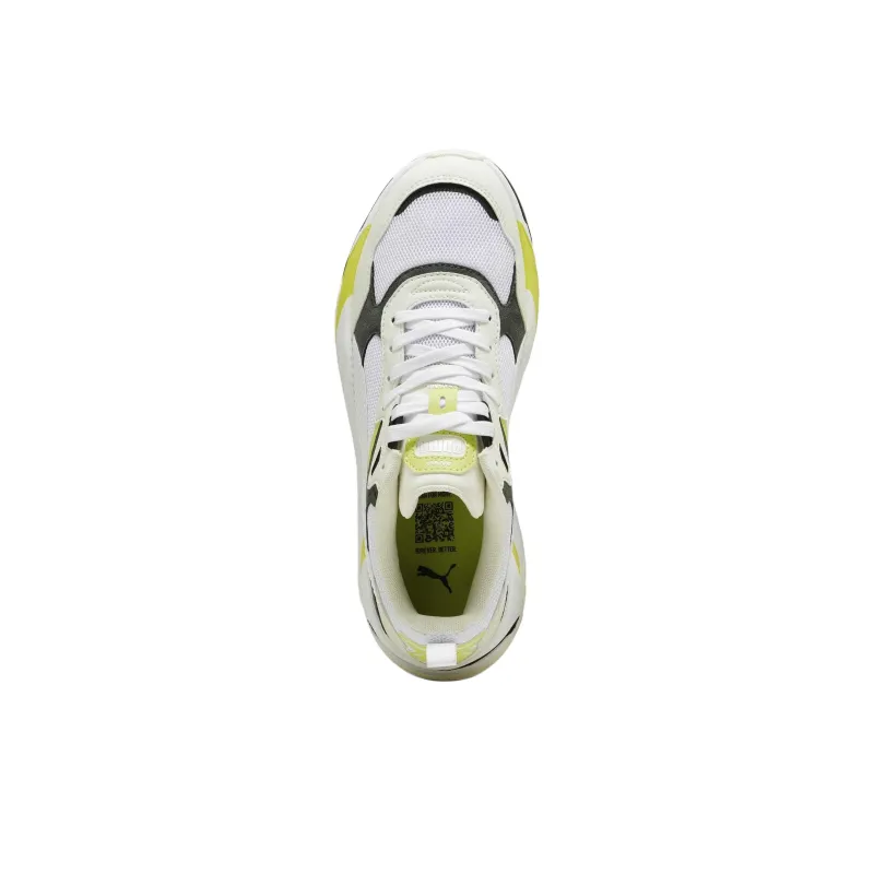 PUMA Trinity Abrasion Resistant Low Top Casual Shoes Men's White Green-3