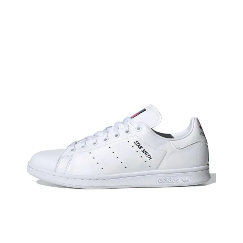 Adidas Originals STAN SMITH South Beach Slip-Resistant Low-Top Skateboard Shoes Unisex White-0
