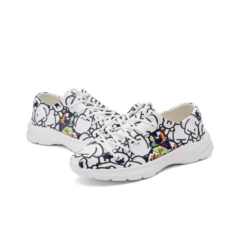 TT&MM Casual Shoes Women's Low Top Dark Blue-13