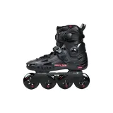 Black Red Roller Skates+Camouflage Black Shoulder Bag