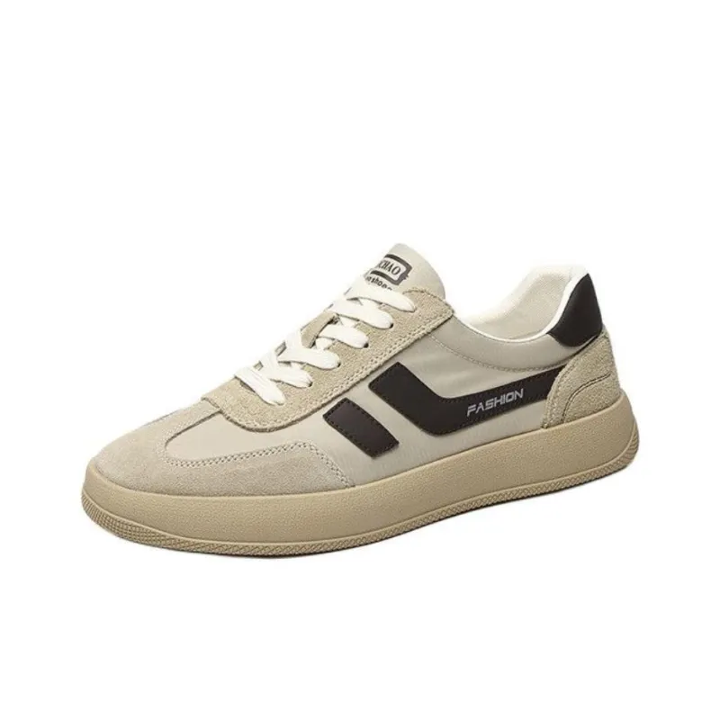 JANE HARLOW Low-Top Skateboard Shoes Men's Coffee-1