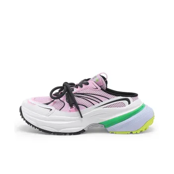 STARTER Chunky Open Heel Slippers Cushioning Anti-Slip And Wear-Resistant Low-Top Chunky Sneakers Women's Pink