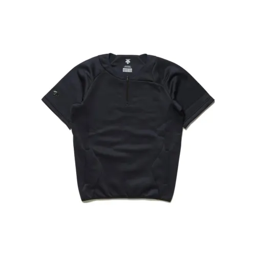 DESCENTE BLEU T-Shirts Men