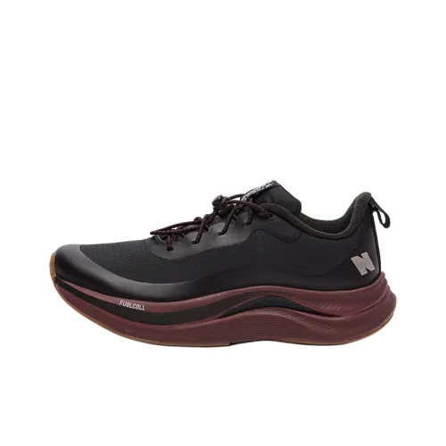 New Balance FuelCell Propel V4 Cushioned Slip Resistant Abrasion Resistant Low Top Running Shoes Men's Black Red