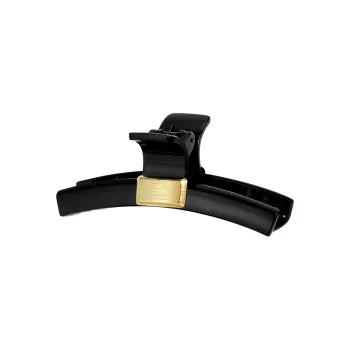HANYUDIE Brushed Metal Rear Headband Plate Advanced Minimalist Claw Clip Shark Hair Clip Women's