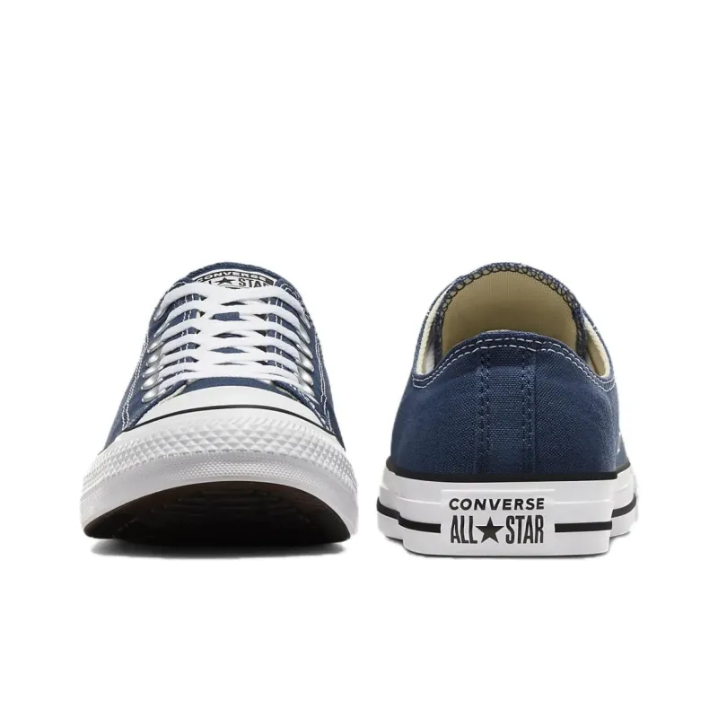 Nike Chuck Taylor Anti-Slip Wear-Resistant Low-Top Canvas Shoes Unisex Marine Blue-3