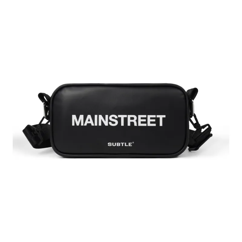 Subtle PVC Shoulder Bag, Crossbody Bag Trumpets Unisex Green-1