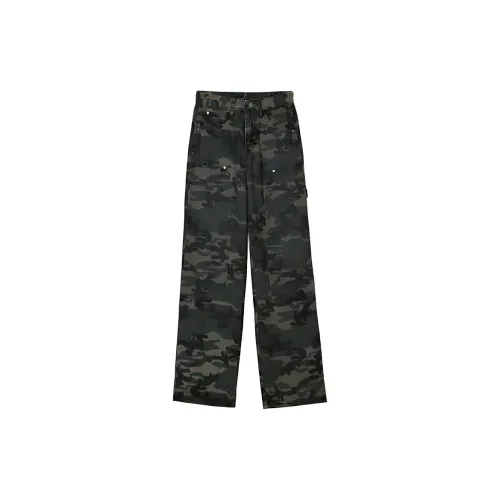 Dreamcore Jeans Women's Camouflage Army Green