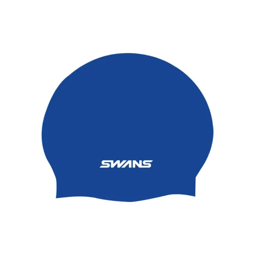 LiNing Swimming Caps Silicone Unisex Purple Smoke Blue