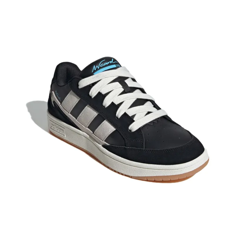 Adidas WCARD ADV Anti Slip Wear Resistant Low Top Skateboard Shoes Unisex Black-2