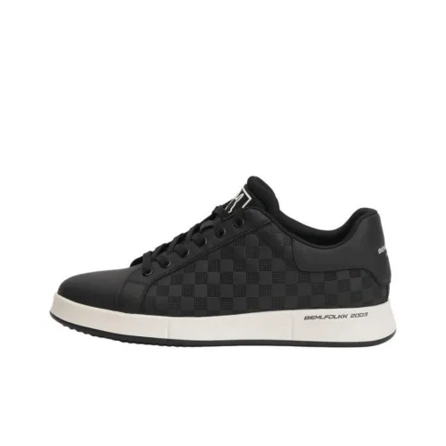 Biyin Leufen Skateboard Shoes Men Low-Top