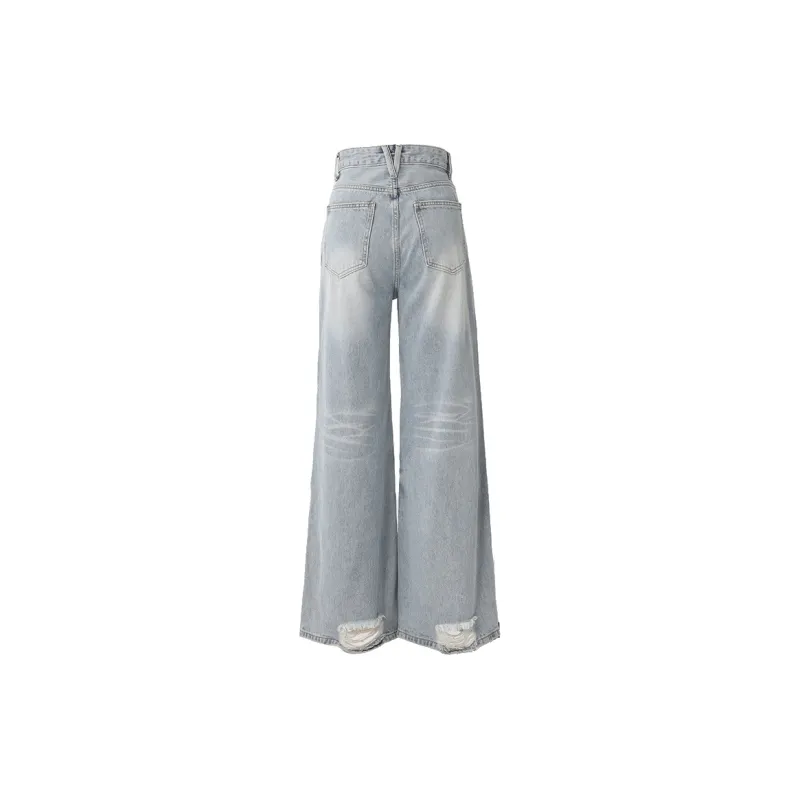 ZAVK Jeans Women's Old Gray Blue-1