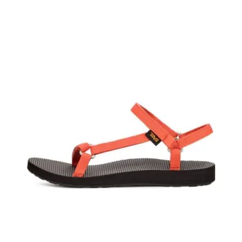 Teva Original Universal Beach Sandals Women's Orange Black
