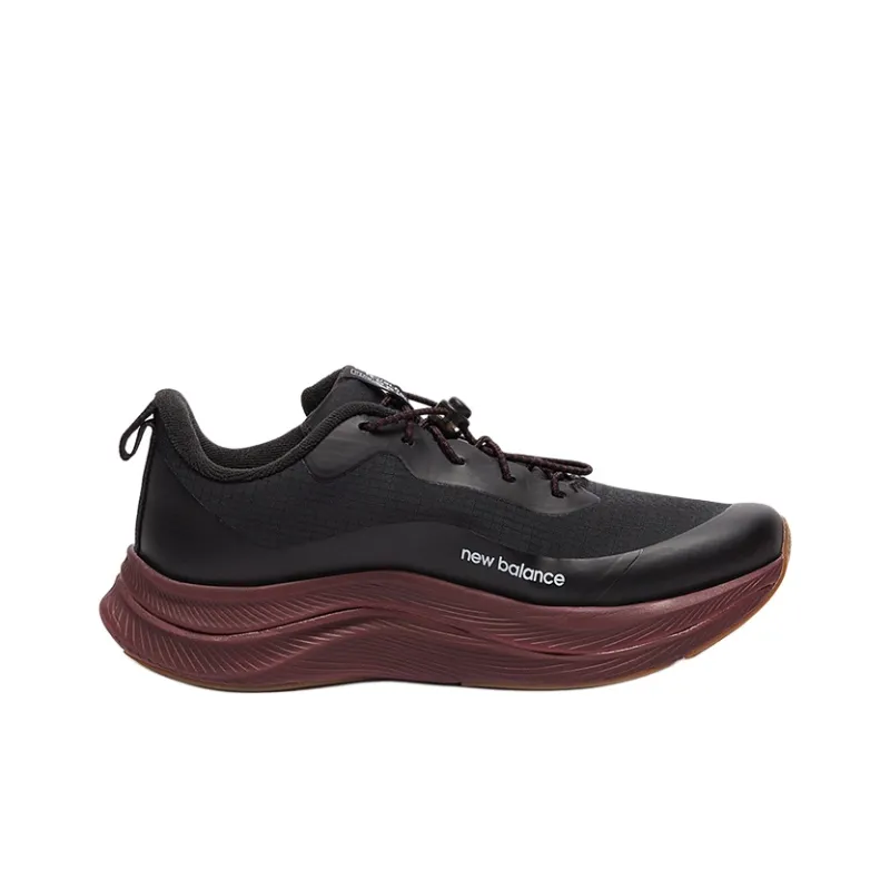 New Balance FuelCell Propel V4 Cushioned Slip Resistant Abrasion Resistant Low Top Running Shoes Men's Black Red-1