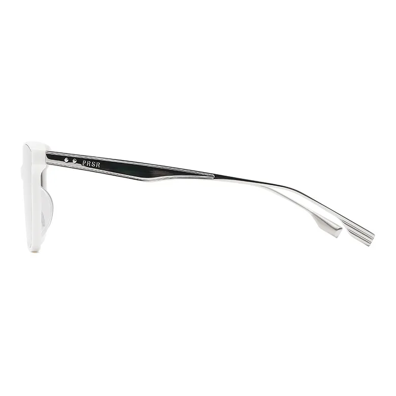 Prsr Plate And Metal Square Sunglasses Unisex-5
