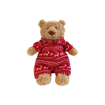JELLYCAT Bartholomew Bear Winter Pajamas Stuffed Animal