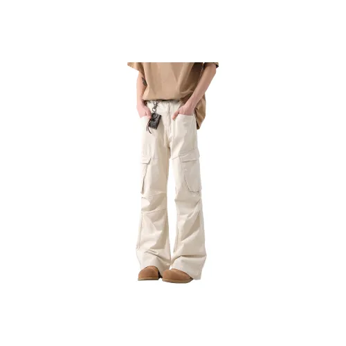 H.V.G.A Cargo Pants Unisex Beige