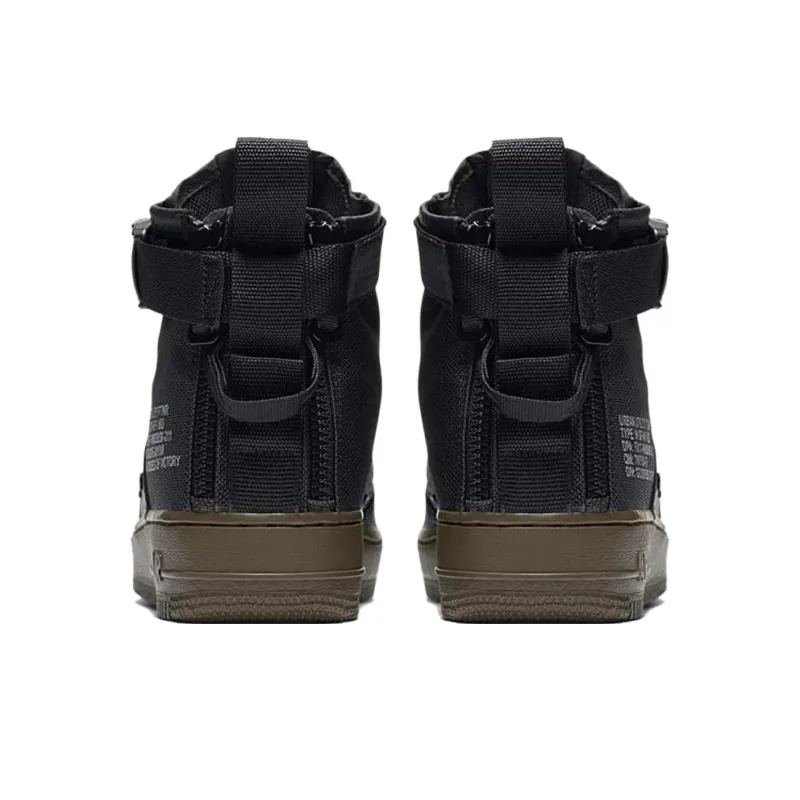 Nike Sf Air Force 1 Mid Black Dark Hazel Women's-4