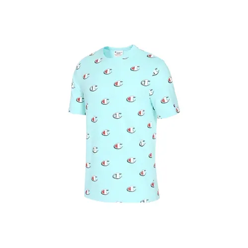 Champion T-Shirts Unisex Mint Green