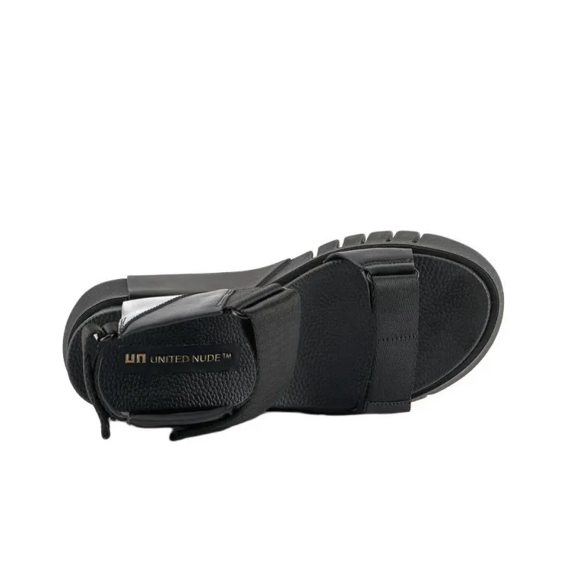 UNITED NUDE Delta Run One Strap Sandals 6.5cm Women's Black-4