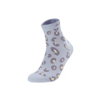 FILA Mid-Calf Socks Women's 1 Pack Dark Gray Purple