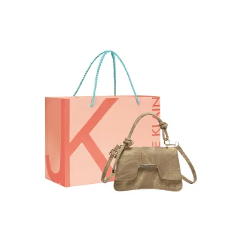 JANE KLAIN Synthetic Leather One Shoulder Underarm Handbag Regular Women's Ecru/Black/Green/Pink