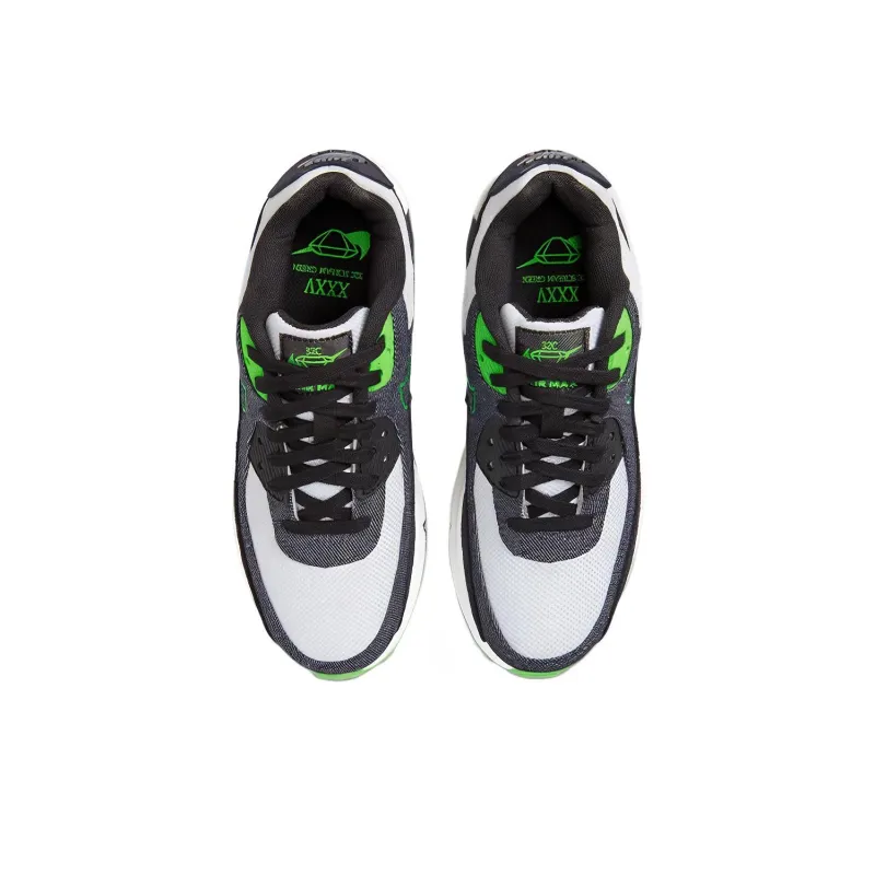 Nike Air Max 90 Leather Se 'Black Scream Green' Gs-3