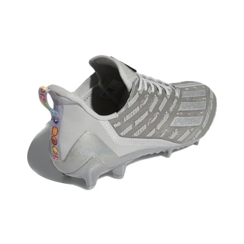 Adidas Adizero Cleats 'Grey Silver Metallic'-3