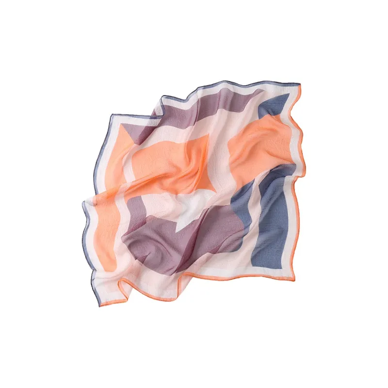 Hang Silk Road 100% Mulberry Silk Silk Scarves Women's-0