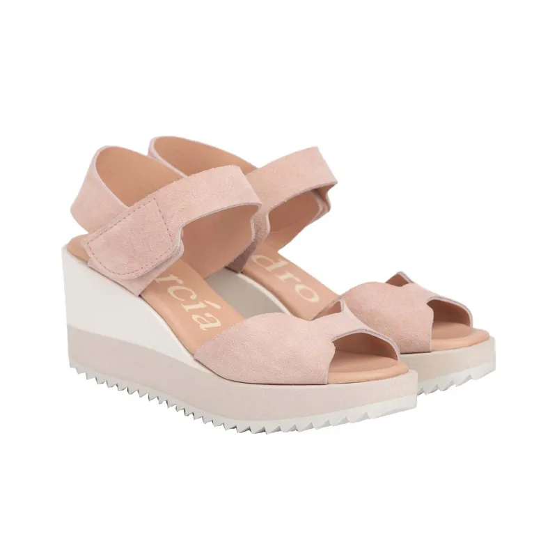 Pedro García Fama One Strap Sandals Women's Pink-2
