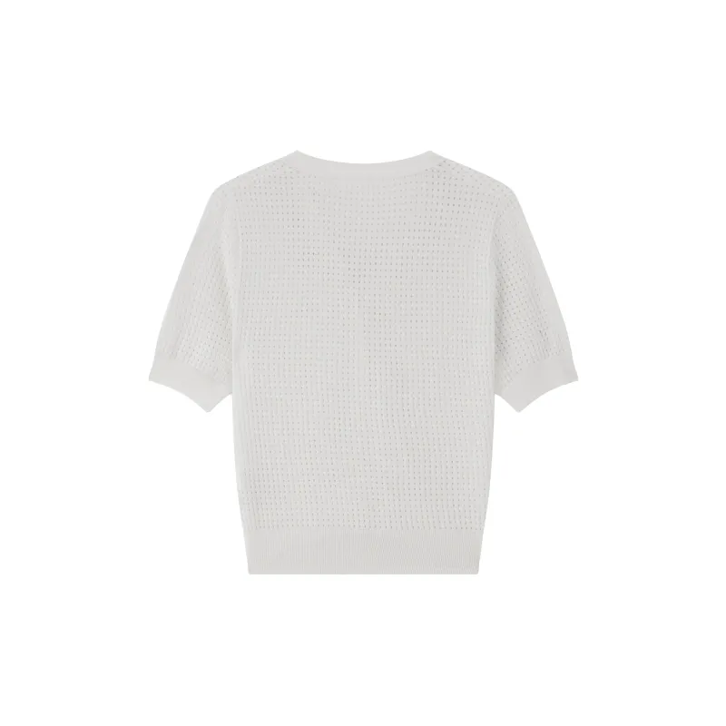 FINITY Knitwear Women's White-1