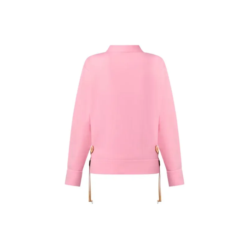 LOUIS VUITTON Polo Shirt Women's Pink-1