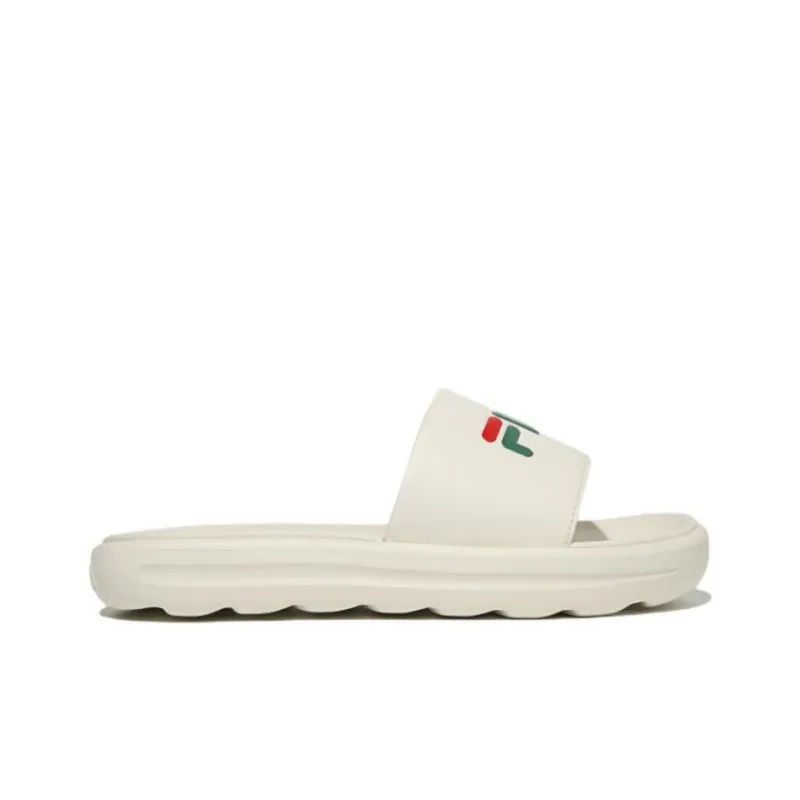 FILA Drifter V2 Large Logo Slides 'Cream'-1