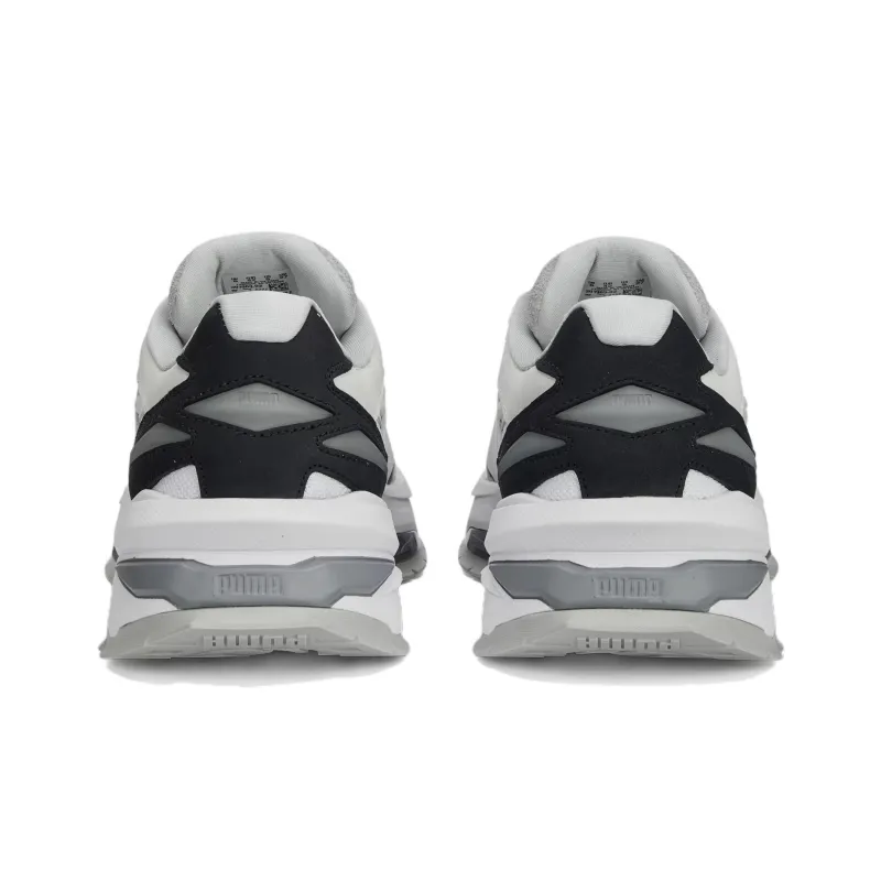 PUMA Nano Cushioning Anti Slip And Wear Resistant Low Top Running Shoes Women's Gray Black-4