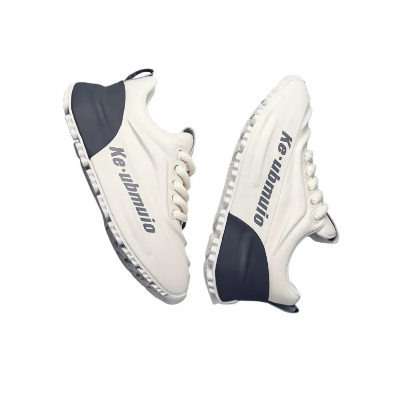 JANE HARLOW Low-Top Casual Shoes Men's White Gray-3