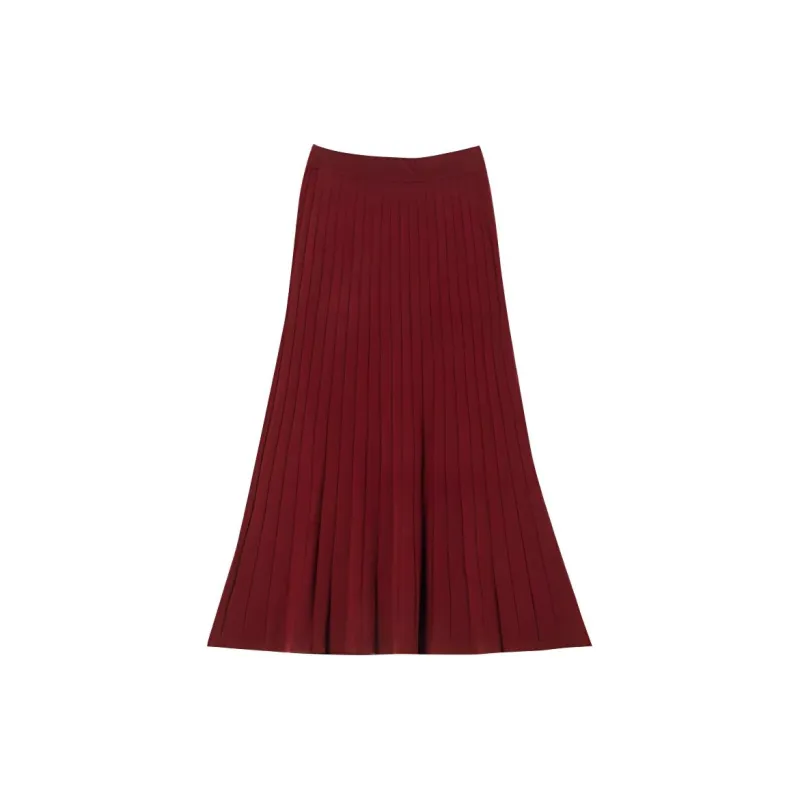 SNOWFORTE Casual Long Skirts Women's-1