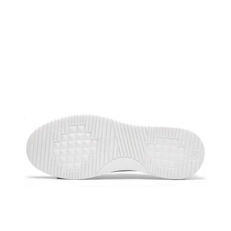 ELLE HOMME Low Top Stylish Skateboarding Shoes Men's White-4