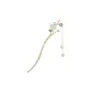 Light Blue Peach Blossom Plum Blossom Hairpin