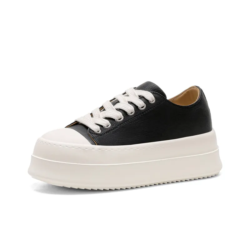 C°BANNER Low Top Skateboard Shoes Women's Black-1