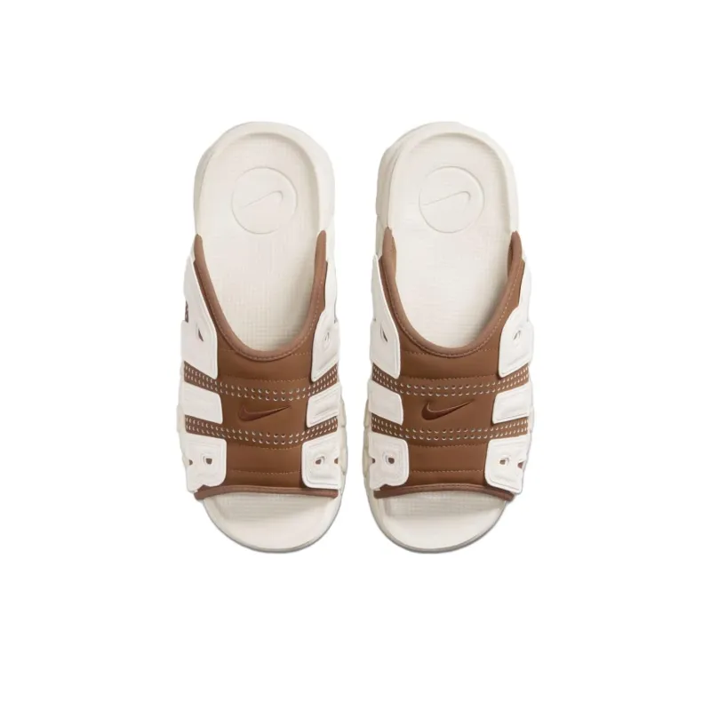Nike Air More Uptempo Slides 'Mocha Brown'-3