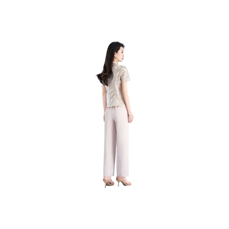 Mylan Casual Suit Women's Apricot-1