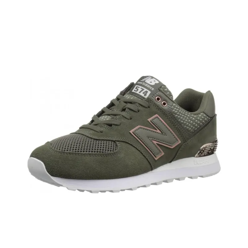 New Balance 574 'Dark Gray Olive Green' Women's-2