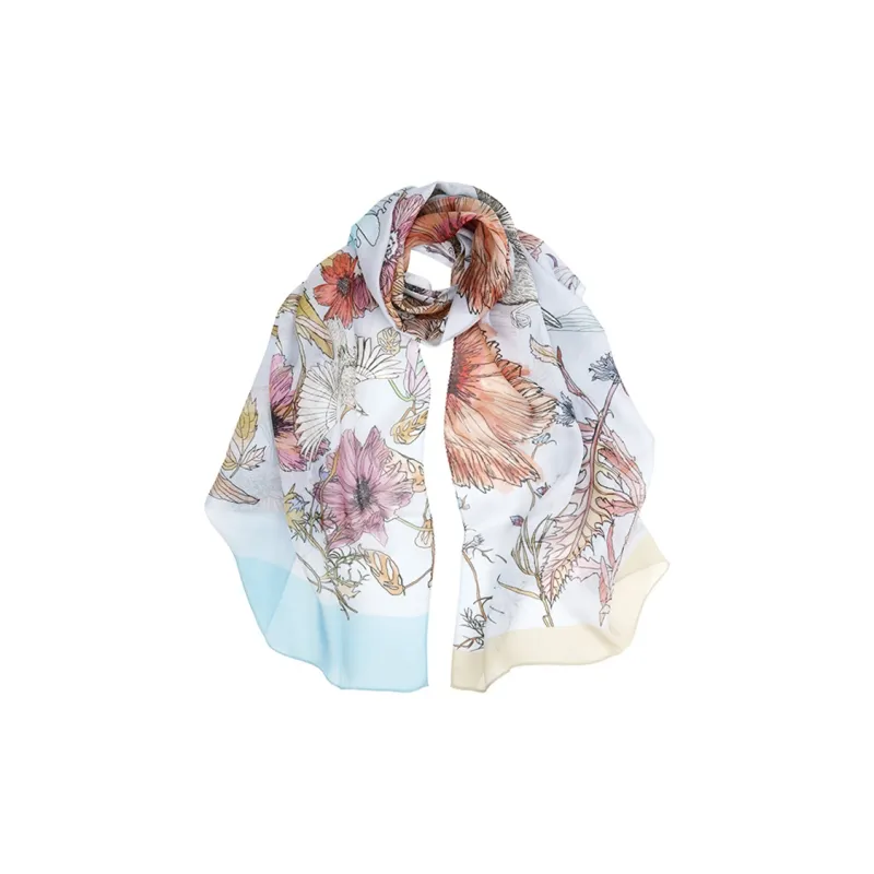 MARJAKURKI Silk Scarves Women's-0