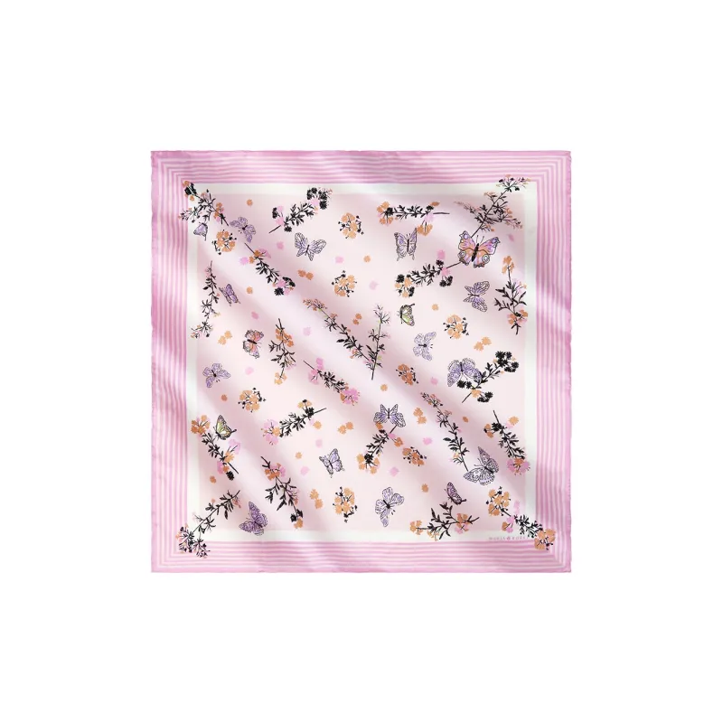 MARJAKURKI Silk Scarves Women's-4
