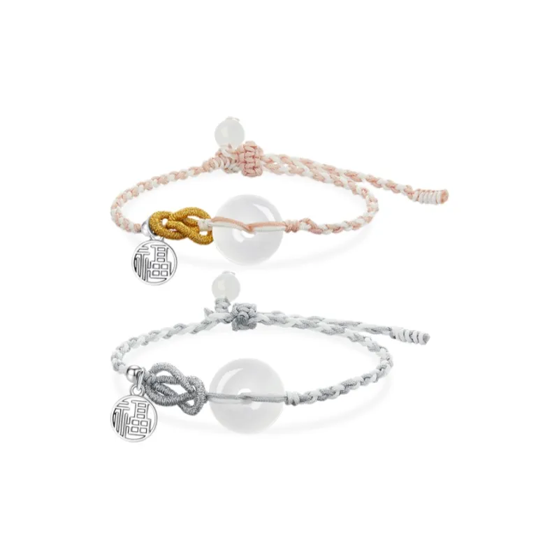JUICY GRAPE Chalcedony Jade Bracelets Unisex-2