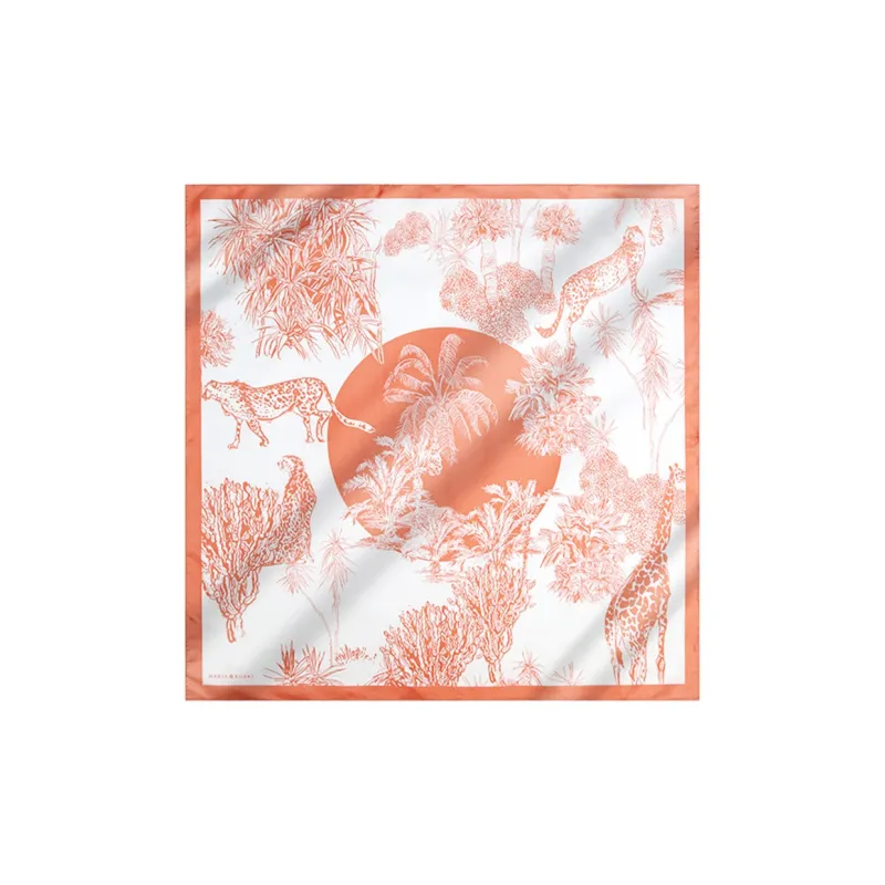 MARJAKURKI Silk Scarves Women's-4