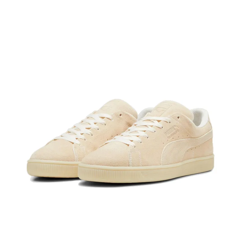PUMA Suede Non-slip Lightweight Low-Top Skateboard Shoes Unisex Beige-2