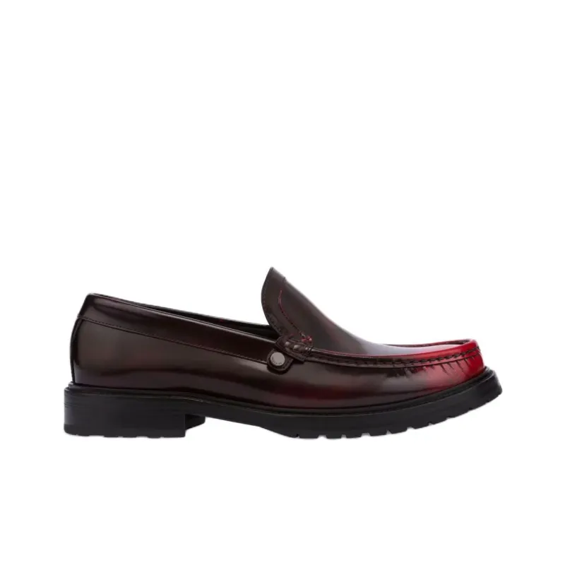 MOSCHINO College Loafers 3.5cm Men's Red-1